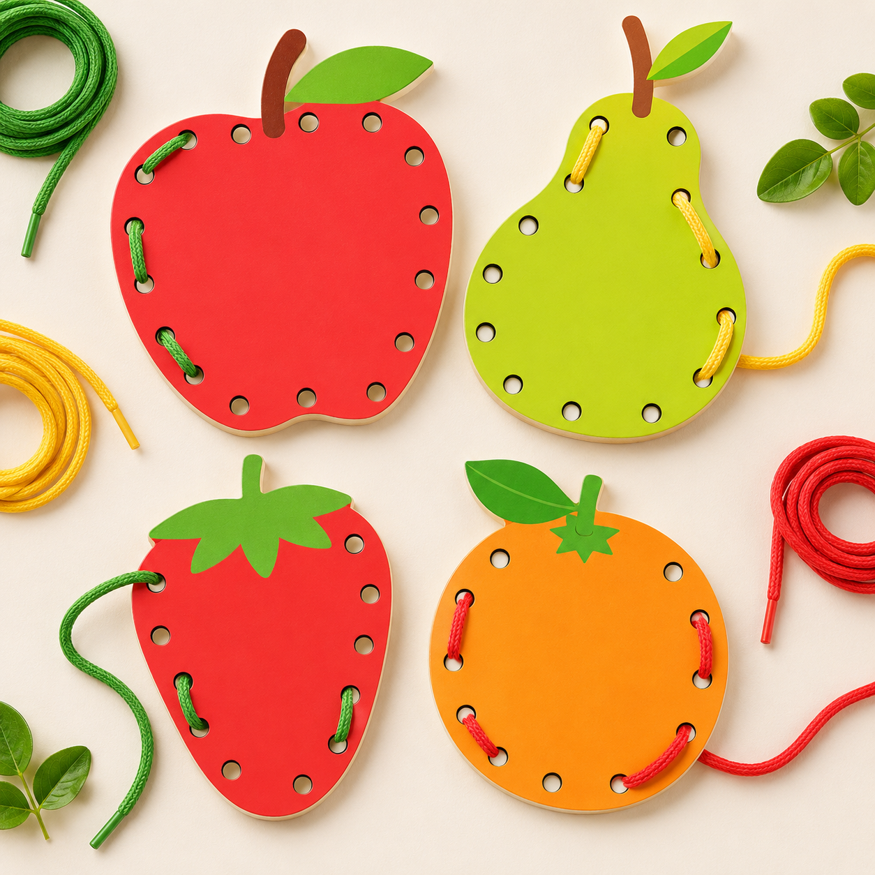 Alinhavo Divertido dos Alimentos